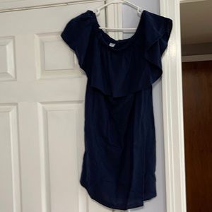 Navy Blue Dress.